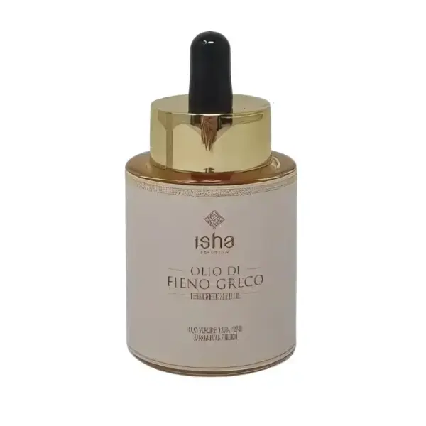 Isha Cosmetics Olio di Fieno Greco Fortalecedor Capilar y Facial 50ml - Imagen 1